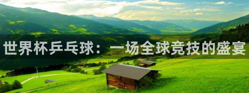 葡萄牙世界杯赛程：世界杯乒乓球：一场全球竞技的盛宴